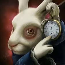 rabbit clock meme